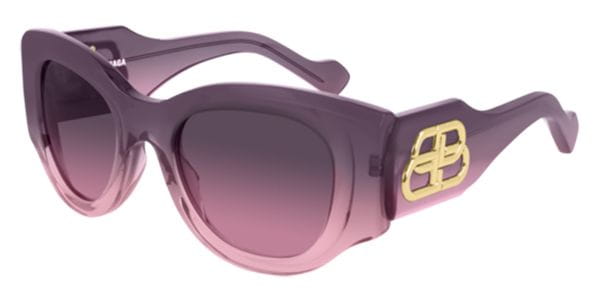 balenciaga sunglasses purple