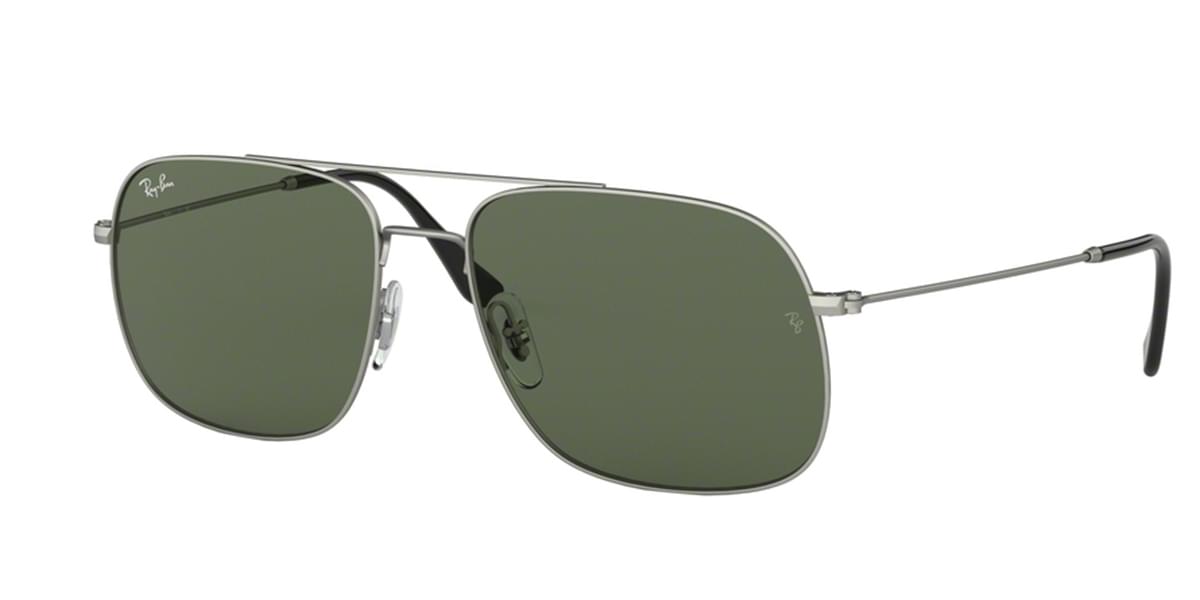 Ray-Ban RB3407 Outdoorsman II Rainbow 003/4A Sunglasses in Silver ...