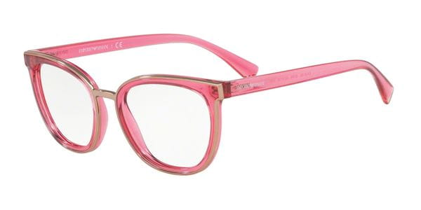 armani pink glasses