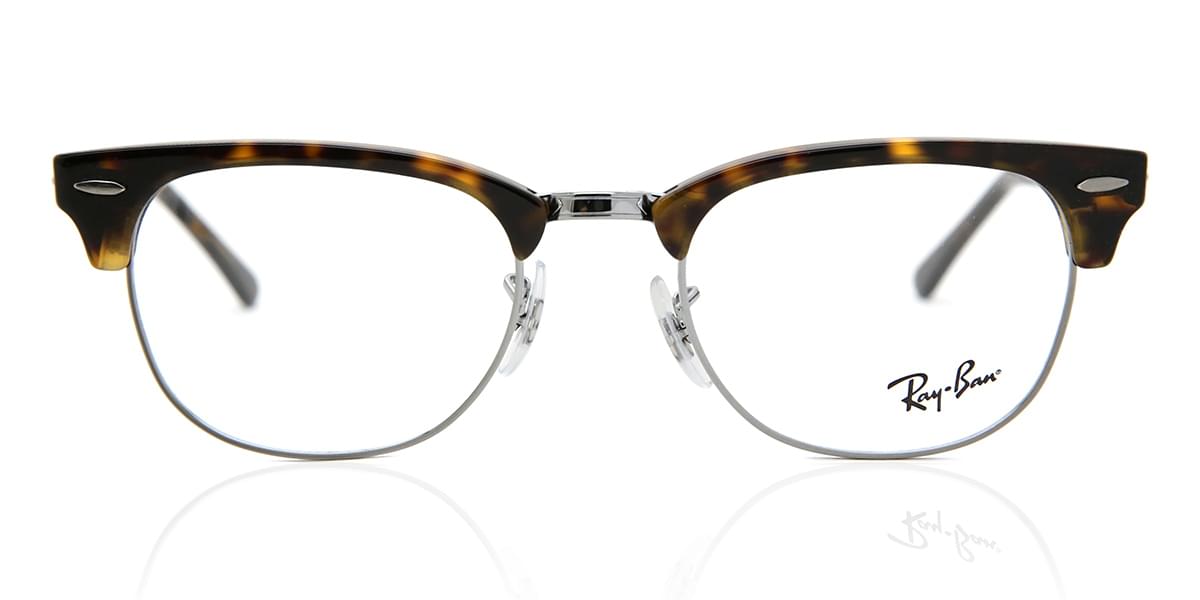 Ray-Ban RX5154 Clubmaster 2012 Glasses Dark Havana | SmartBuyGlasses UK
