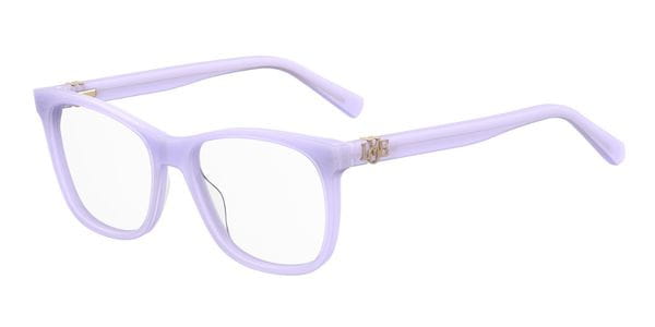 love moschino glasses purple