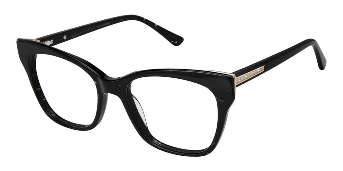 Nicole Miller NM Avignon C01 Eyeglasses in Black | SmartBuyGlasses USA