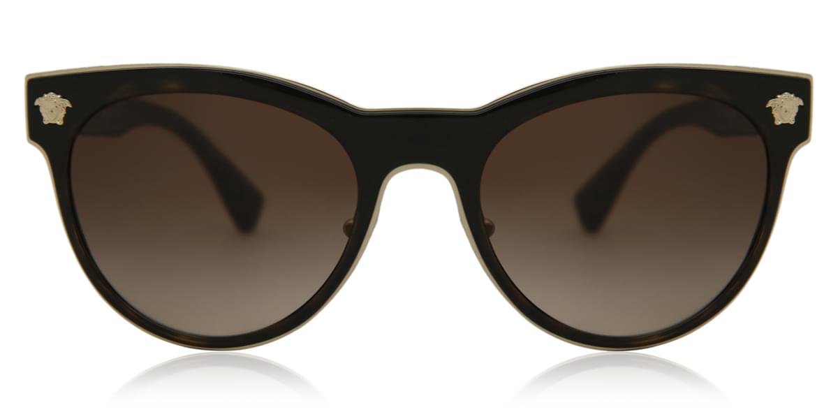 Versace VE2198 125213 Sunglasses Dark Havana | SmartBuyGlasses South Africa