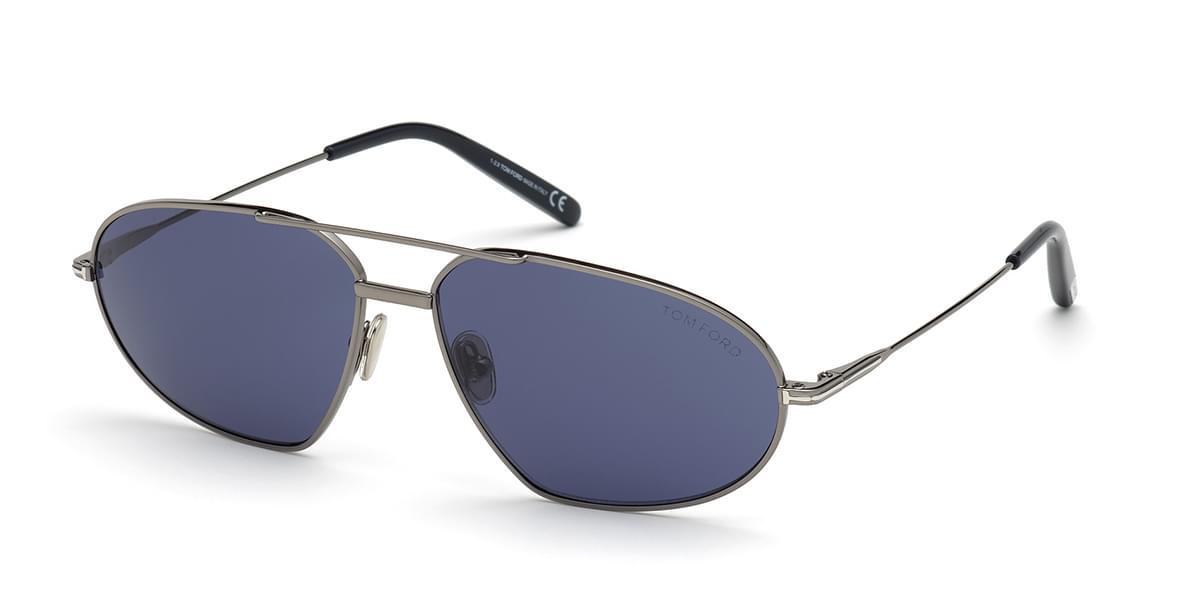 Tom Ford FT0771 BRADFORD 08V Sunglasses in Gunmetal | SmartBuyGlasses USA