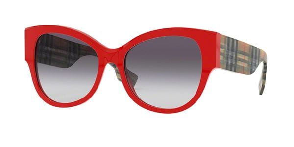 burberry red sunglasses