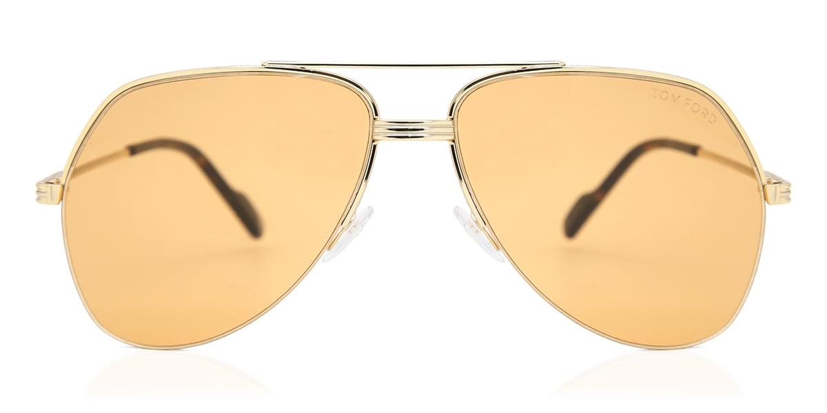 Tom Ford FT0644 32J Sunglasses in Gold | SmartBuyGlasses USA