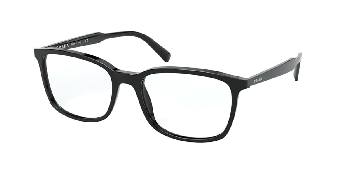 Prada PR19PVA Asian Fit 1AB1O1 Eyeglasses in Black | SmartBuyGlasses USA