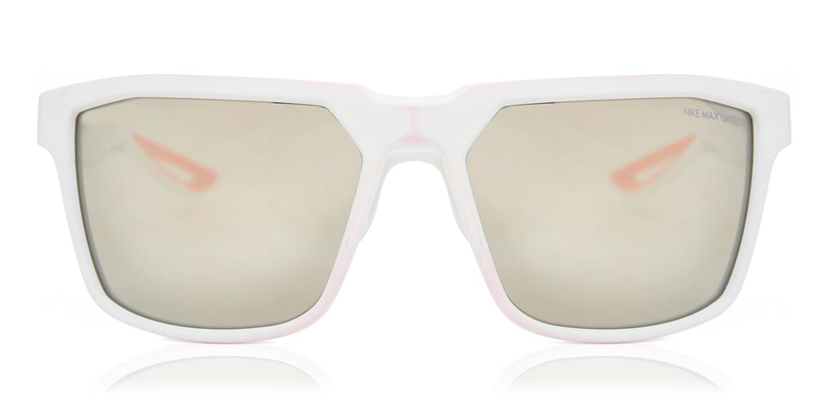 Nike Bandit M Ev0949 106 Sunglasses In White Smartbuyglasses Usa