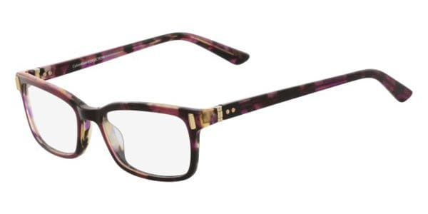 calvin klein glasses purple