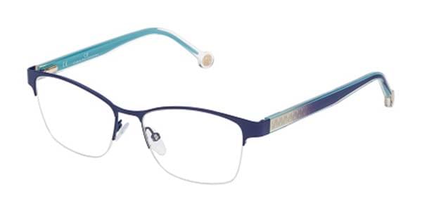 Carolina Herrera VHE098 0C24 Eyeglasses in Blue | SmartBuyGlasses USA