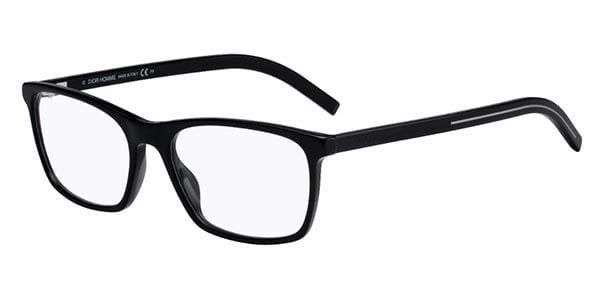 dior black tie eyeglasses