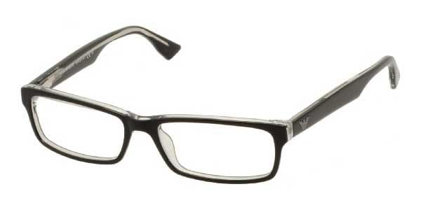 armani clear glasses