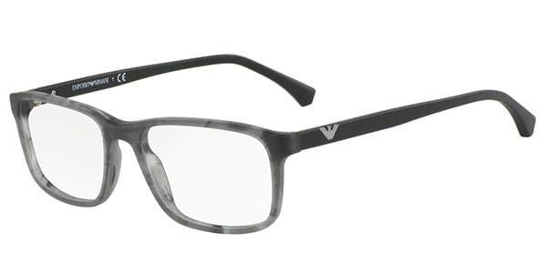 Emporio Armani EA3098 5551 Glasses Grey 