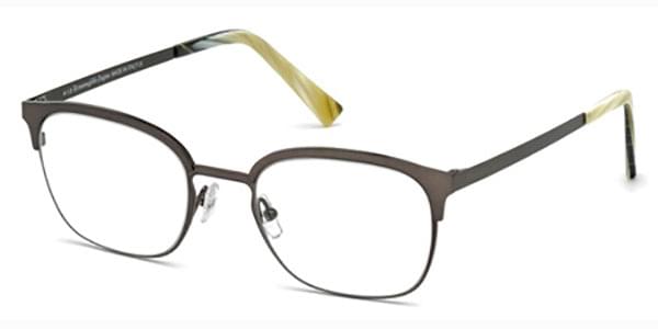 Ermenegildo Zegna EZ5010 014 Eyeglasses in Grey | SmartBuyGlasses USA