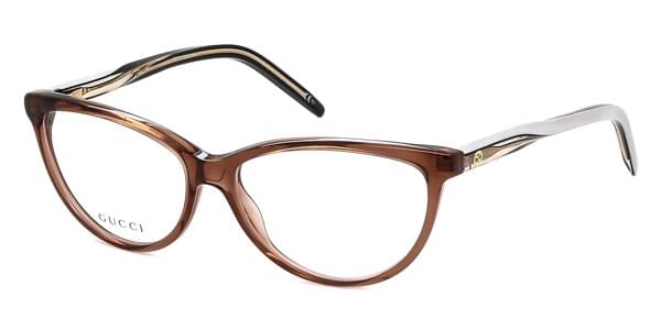 Gucci GG3642 0XG/14 Eyeglasses in Brown Black Beige | SmartBuyGlasses USA