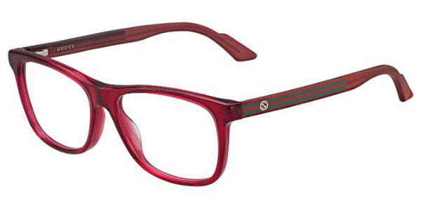 gucci eyeglasses red