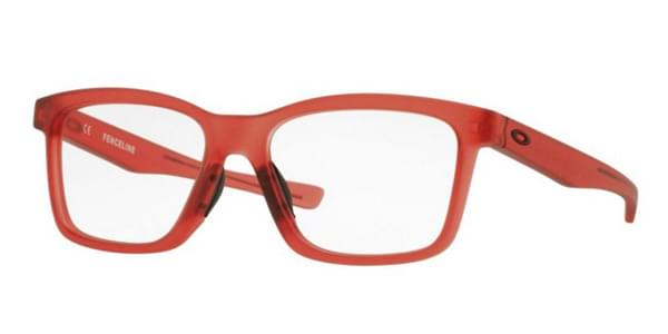 red oakley glasses