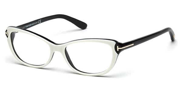 Tom Ford Ft5286 024 Eyeglasses In White Black Smartbuyglasses Usa