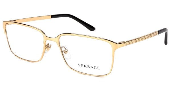 versace eyeglasses mens gold