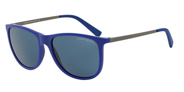 armani exchange blue sunglasses