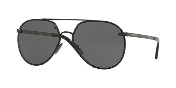 Burberry BE3099 100187 Sunglasses Black 