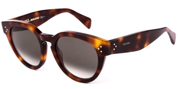 Celine CL 41049/S Thin Preppy 05L/XM Sunglasses in Tortoise ...