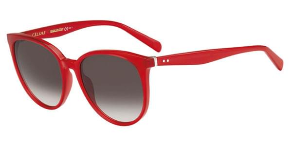 red celine sunglasses