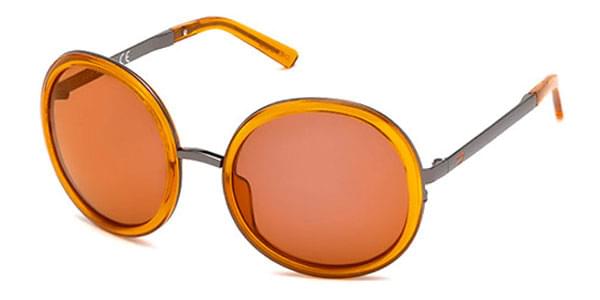 Diesel DL0069 42G Sunglasses in Orange | SmartBuyGlasses USA
