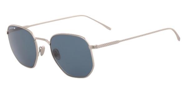 Солнцезащитные очки Lacoste L206SPC 045 Серебряные | OptikaWorld