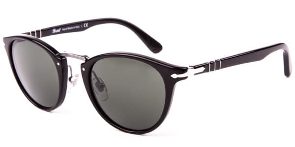 Persol PO3108S TYPEWRITER 95/31 Sunglasses in Black | SmartBuyGlasses USA
