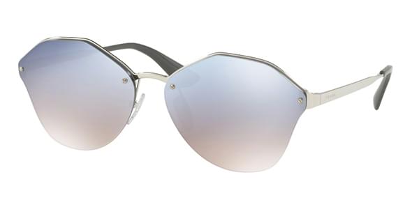 Prada PR64TS 1BC5R0 Sunglasses Silver 