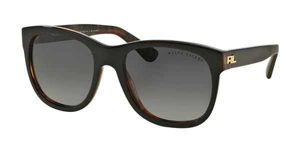 Ralph Lauren RL8141 The New Ricky Polarized 5260T3 Sunglasses Black ...