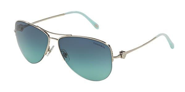 Tiffany TF3021 60029S Sunglasses Silver 